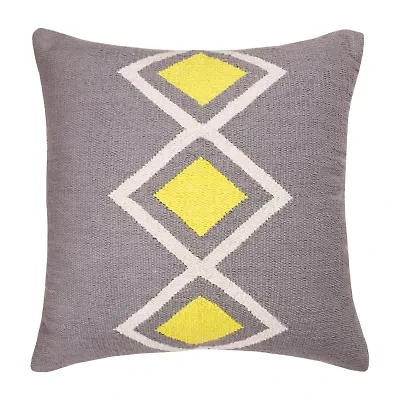 LR Home Alan Southwestern Square Throw Pillow