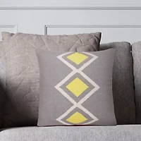 LR Home Designed By Evette Rios Alan Southwestern Square Throw Pillow