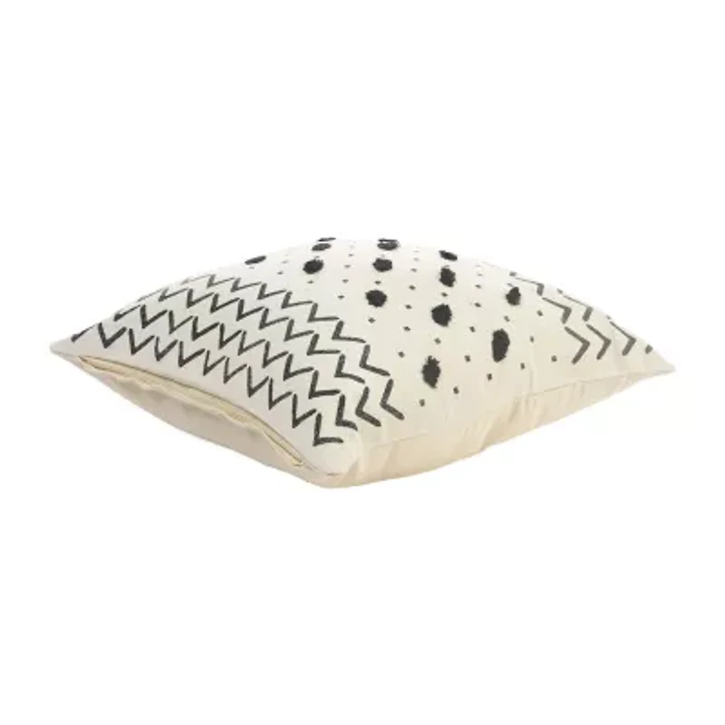 LR Home Designed By Evette Rios Ari Trib Set 2 Square Throw Pillow