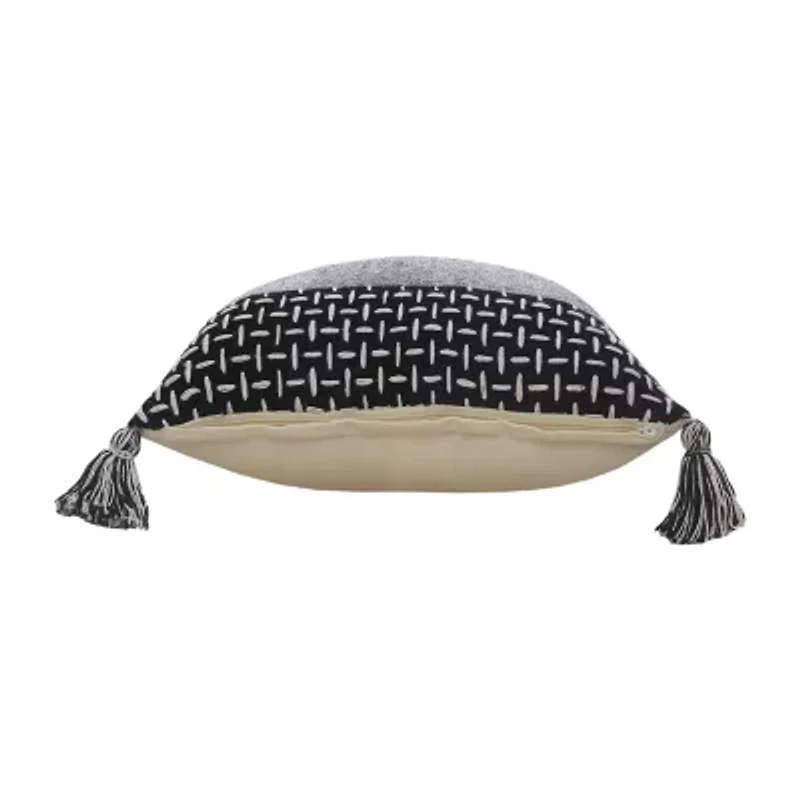 LR Home Nas Geo Set 2 Square Throw Pillow