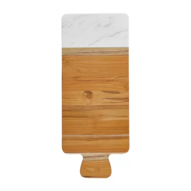 Anolon Marble Teakwood 19.5X8" Cutting and Serving Board