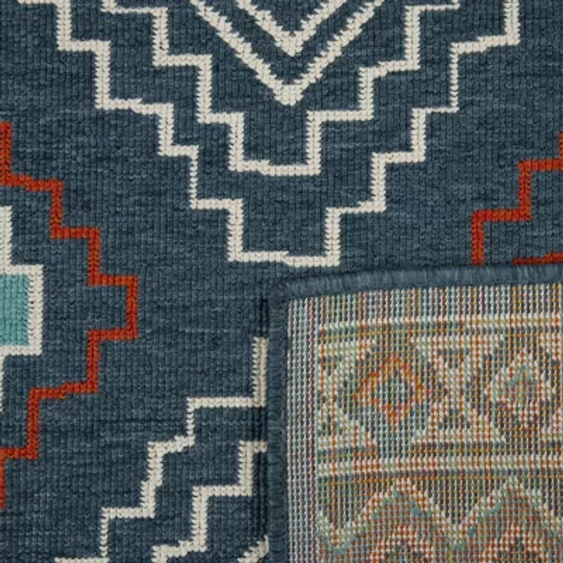 LR Home Tribal Bohemian Indoor Outdoor Rectangular Area Rug