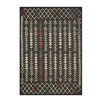 LR Home Tribal Eclectic Indoor Outdoor Rectangular Area Rug