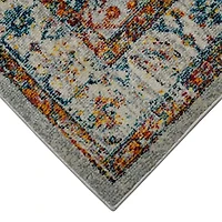 Amer Rugs Montana Estrel Bordered Loomed 5'3" X 7'6" Indoor Rectangular Area Rug