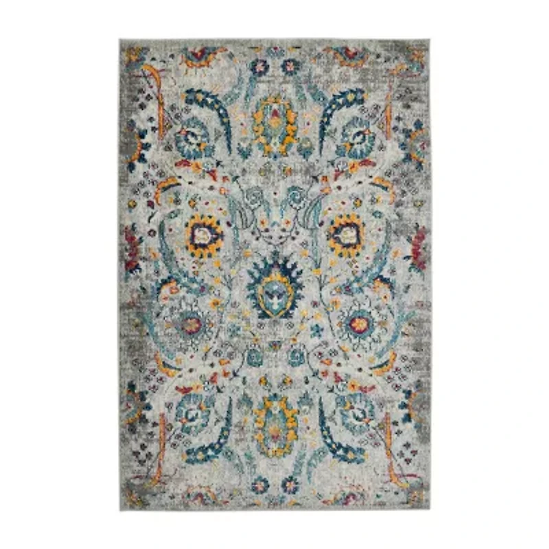 Amer Rugs Montana Glaiza Floral Loomed 31" X 96" Indoor Rectangular Runner