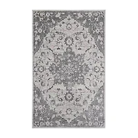 Amer Rugs Montana Herris Medallion Washable Indoor Rectangular Area Rug