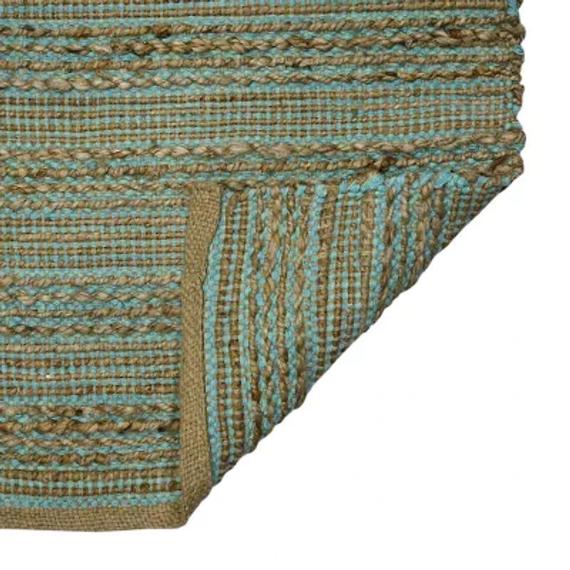 Amer Rugs Naturals Sinclair Stripe Flatweave 36" X 60" Indoor Rectangular Accent Rug"