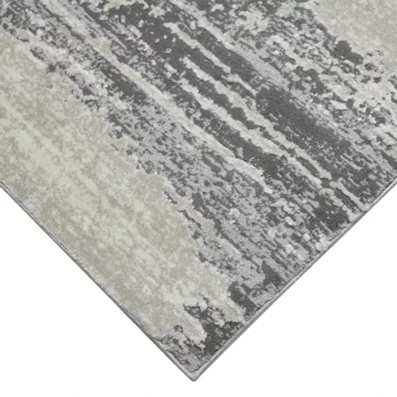 Amer Rugs Savanah Erica Abstract Loomed 5'3" X 7'9" Indoor Rectangular Area Rug