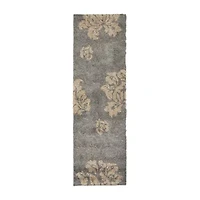 Safavieh Shag Collection Eric Geometric Runner Rug