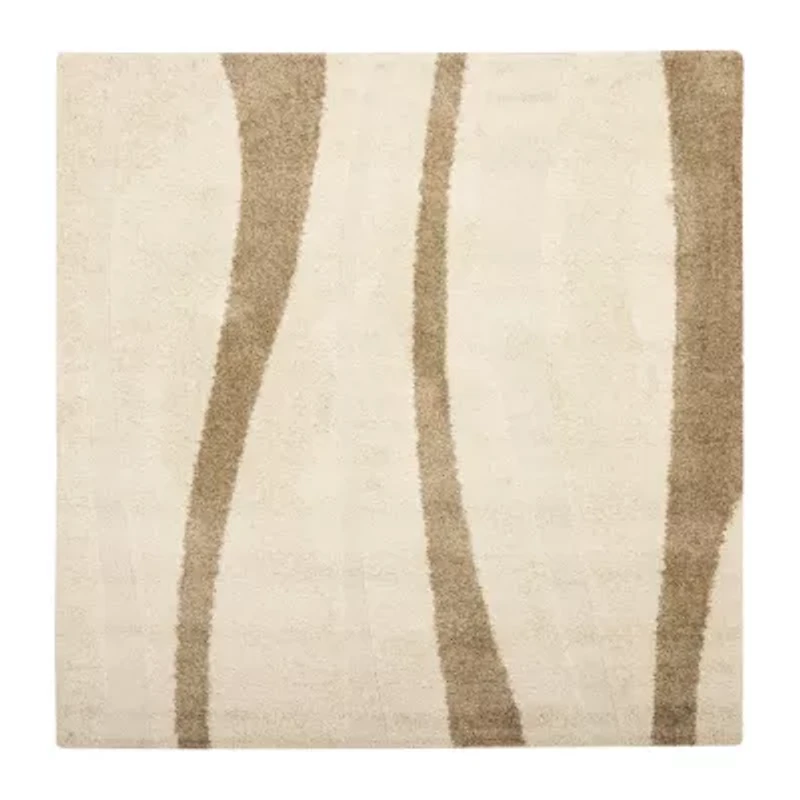 Safavieh Shag Collection Kimmee Abstract Square Area Rug