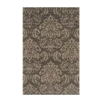Safavieh Shag Collection Mario Damask Area Rug
