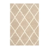 Safavieh Montreal Shag Collection Doriane Geometric Area Rug
