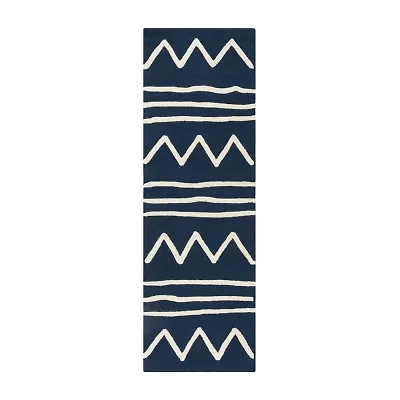 Safavieh Kids Collection Fion Geometric Runner Rug
