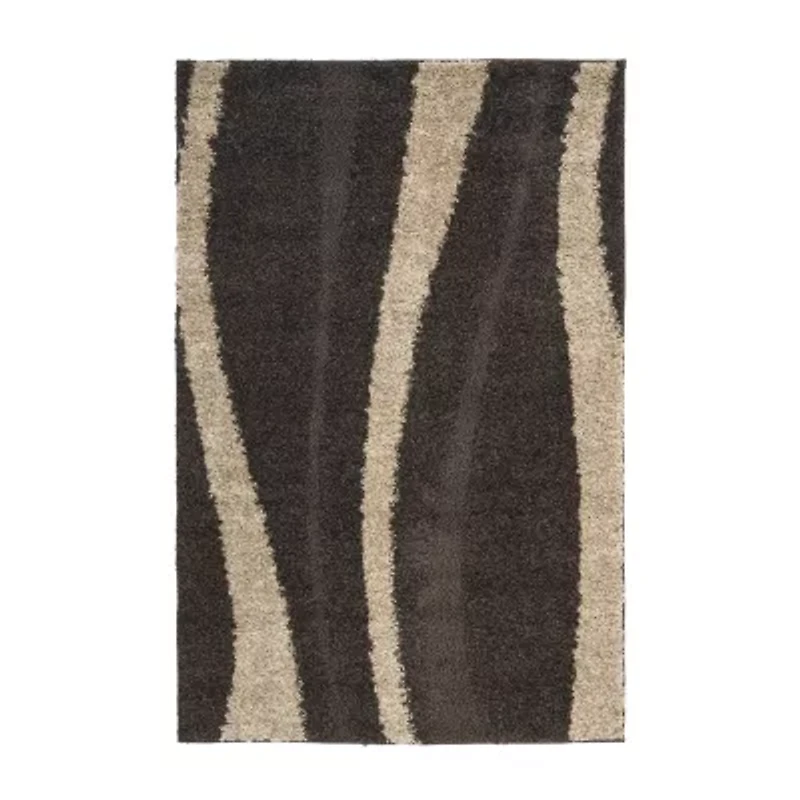 Safavieh Shag Collection Kimmee Abstract Area Rug