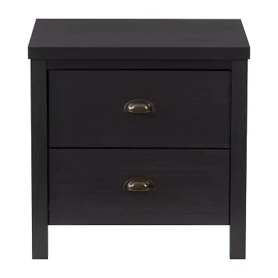 Corliving Boston 2-Drawer Nightstand