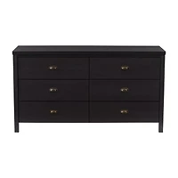 Corliving Boston 6-Drawer Dresser