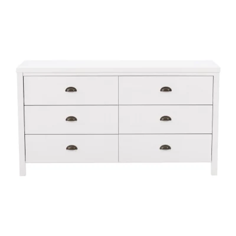 Corliving Boston 6-Drawer Dresser