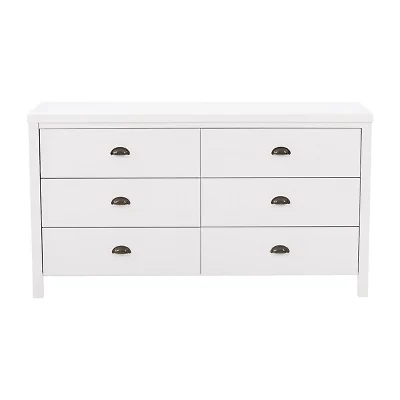 Corliving Boston 6-Drawer Dresser