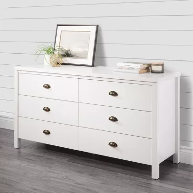 Corliving Boston 6-Drawer Dresser
