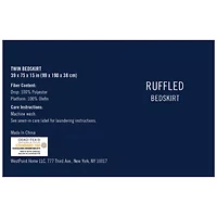 Martex Ruffle 15" Bed Skirt