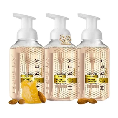 Lovery Foaming Hand Soap - Honey Almond - 3pc ($33 Value)