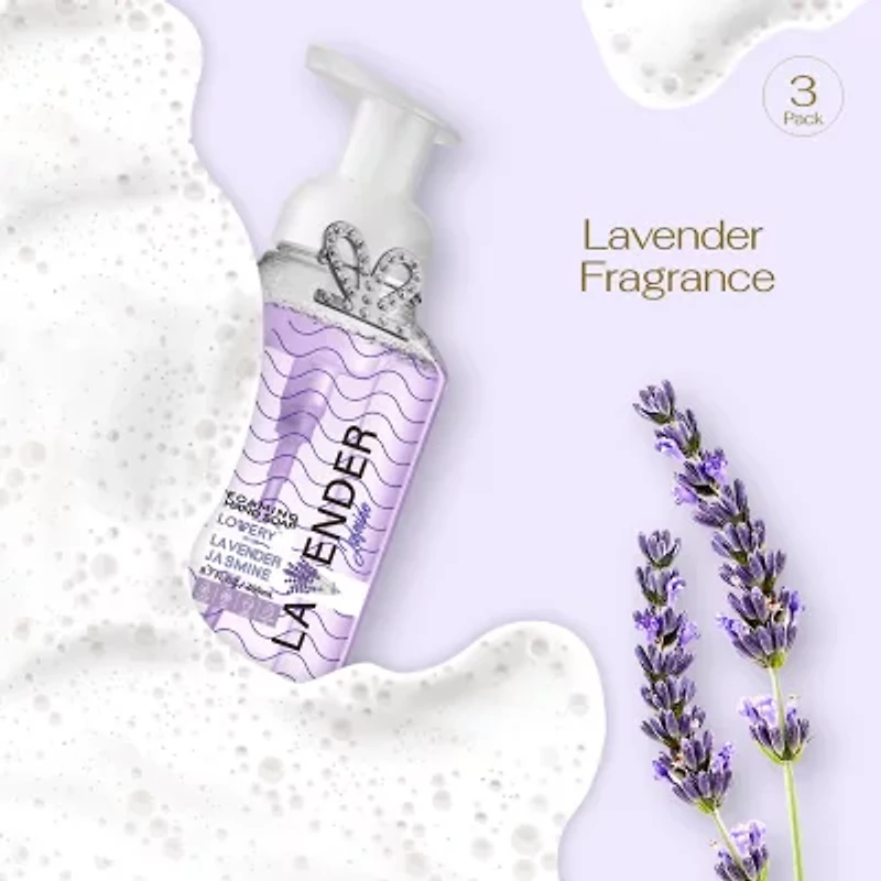 Lovery Foaming Hand Soap - Lavender Jasmine - 3 ($33 Value)