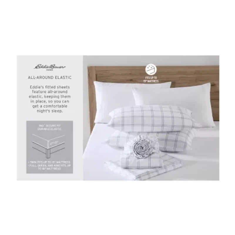 Eddie Bauer Solid Sheet Set