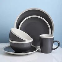 Stone + Lain Serenity 16 Piece Dinnerware Set