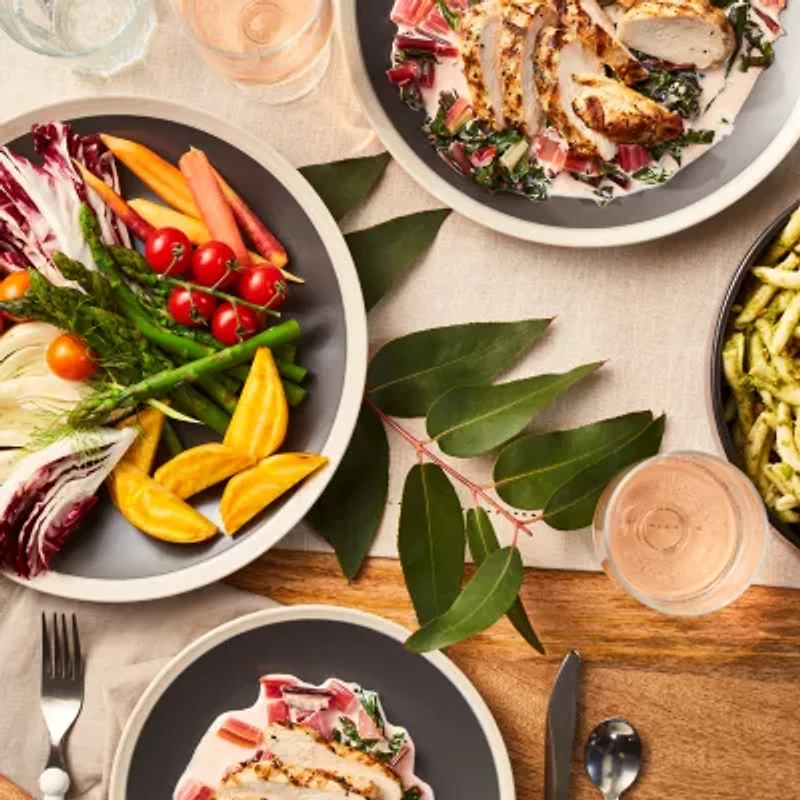 Stone + Lain Serenity 16 Piece Dinnerware Set