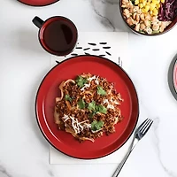 Stone + Lain Albie 16 Piece Stoneware Dinnerware Set