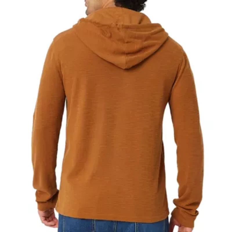 mutual weave Mens Long Sleeve Hoodie