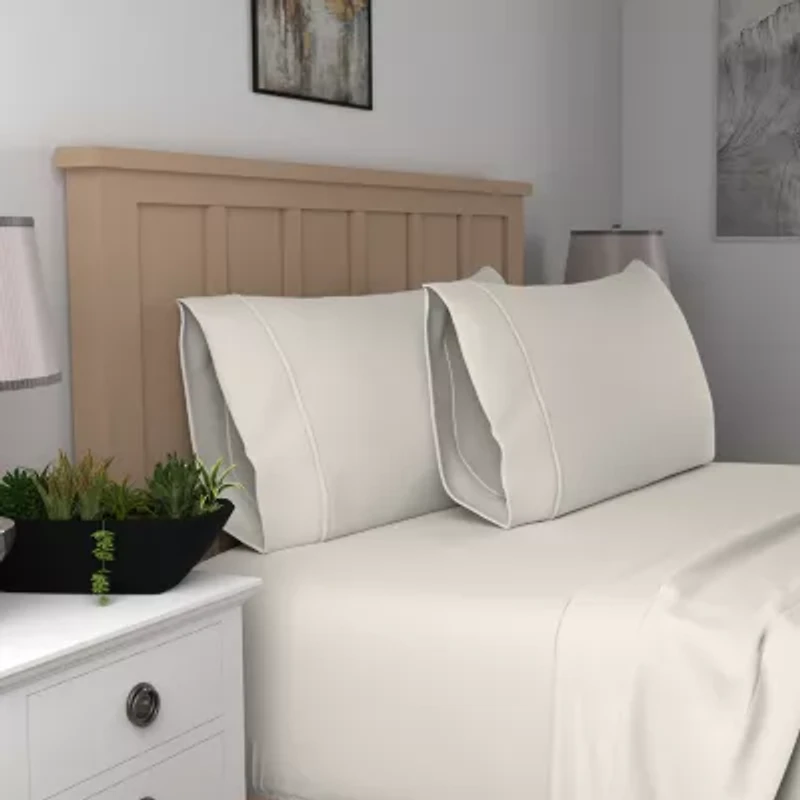 Purity Home Organic Cotton 300 Thread Count Eco-Friendly Sheet Set & Pillowcases