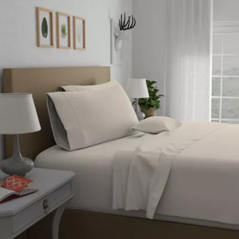 Purity Home 100% Cotton 400 Thread Cool & Crisp Sheet Set