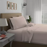 Purity Home 100% Cotton Ultra-Soft & Silky, Wrinkle-Resistant Sheet Set Pillowcases