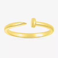 Womens 4MM 10K Gold Band