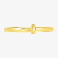 Womens 4MM 10K Gold Band