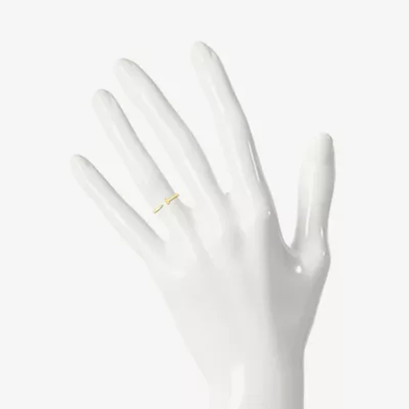 Womens 4MM 10K Gold Band