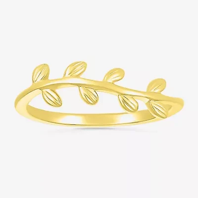 Womens 5.5MM 10K Gold Round Band