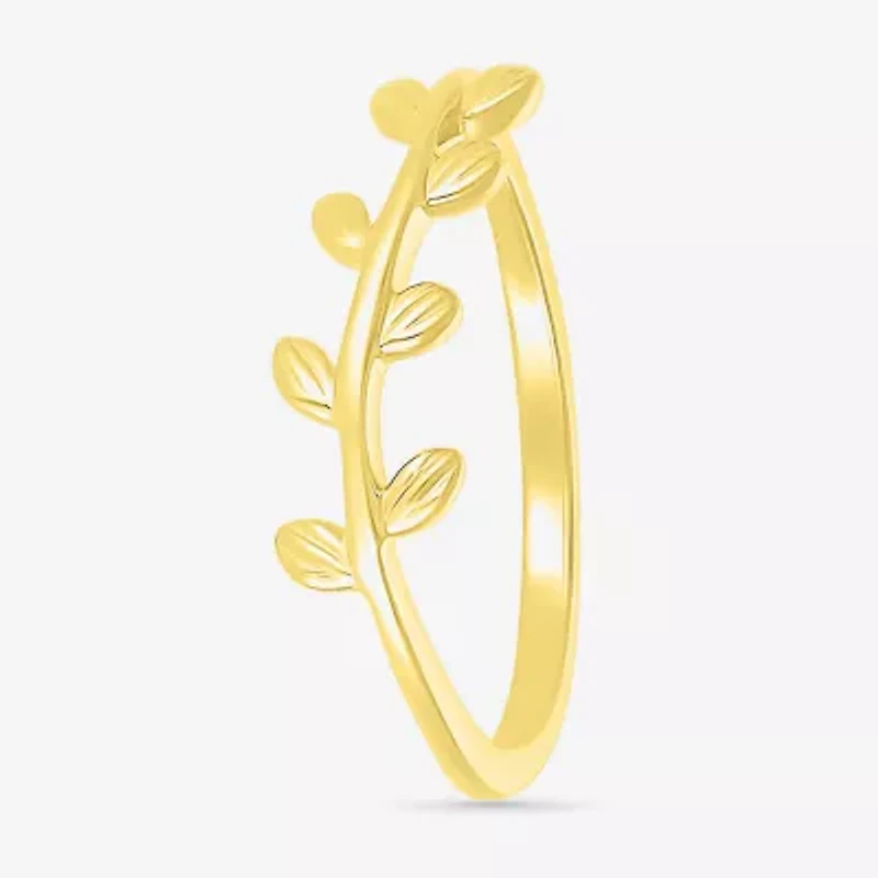 Womens 5.5MM 10K Gold Round Band