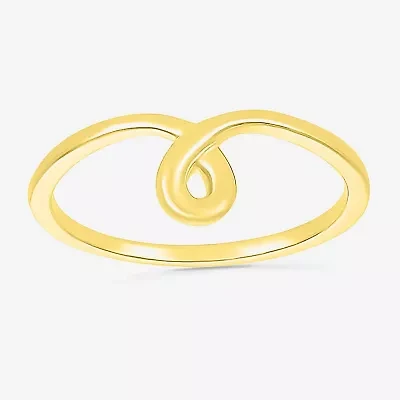 Womens 6.5MM 10K Gold Round Band