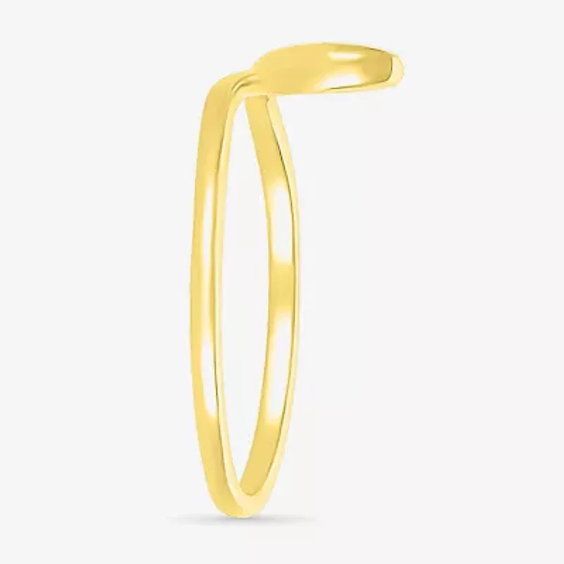 Womens 6.5MM 10K Gold Round Band