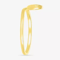 Womens 6.5MM 10K Gold Round Band
