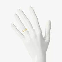 Womens 4.5MM 10K Gold Heart Band