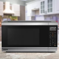 Toshiba 1.2 Cu Ft Counter Microwave