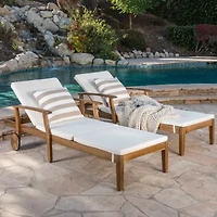 Perla Adjustable 4-pc. Lounge Chair