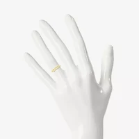 Womens 4.5MM 10K Gold Heart Band