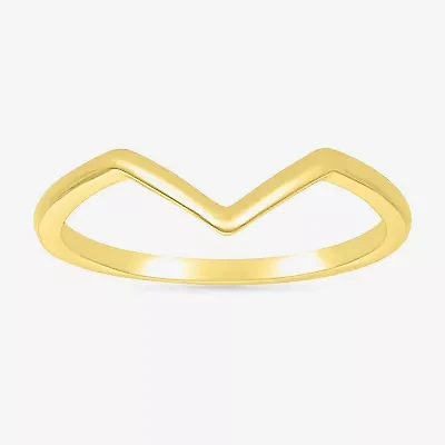 Womens 2MM 10K Gold Round Band
