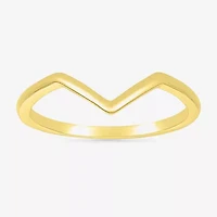 Womens 2MM 10K Gold Round Band