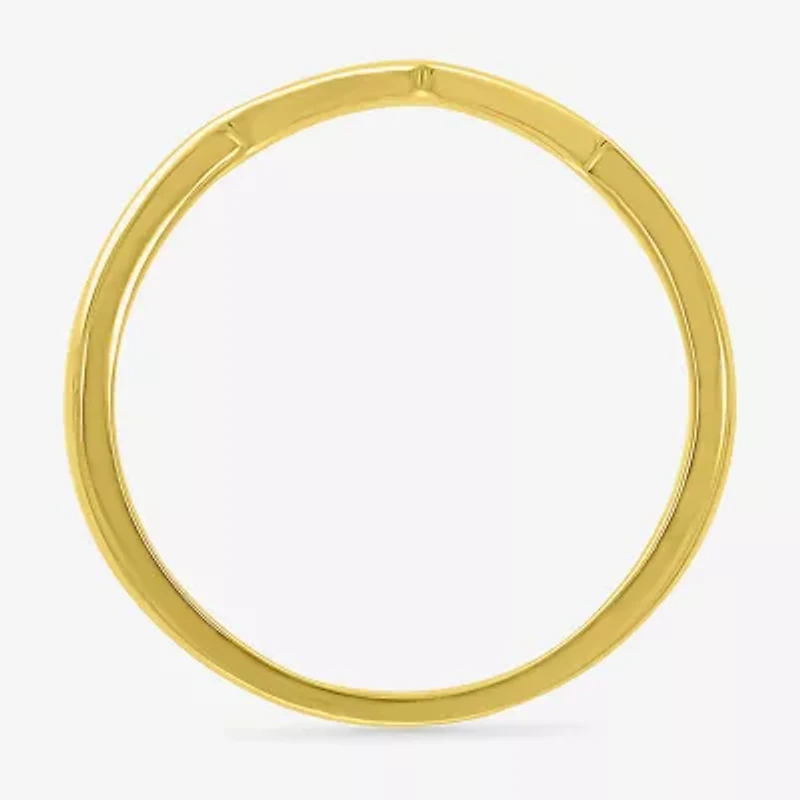 Womens 2MM 10K Gold Round Band