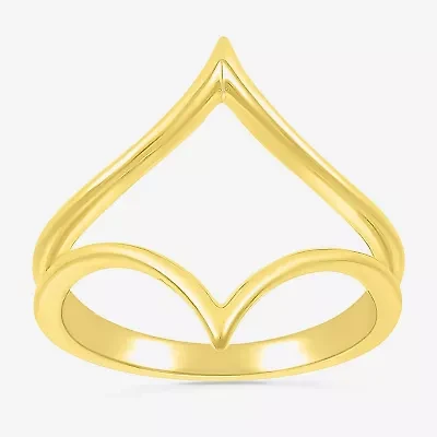 Womens 19MM 10K Gold Round Band